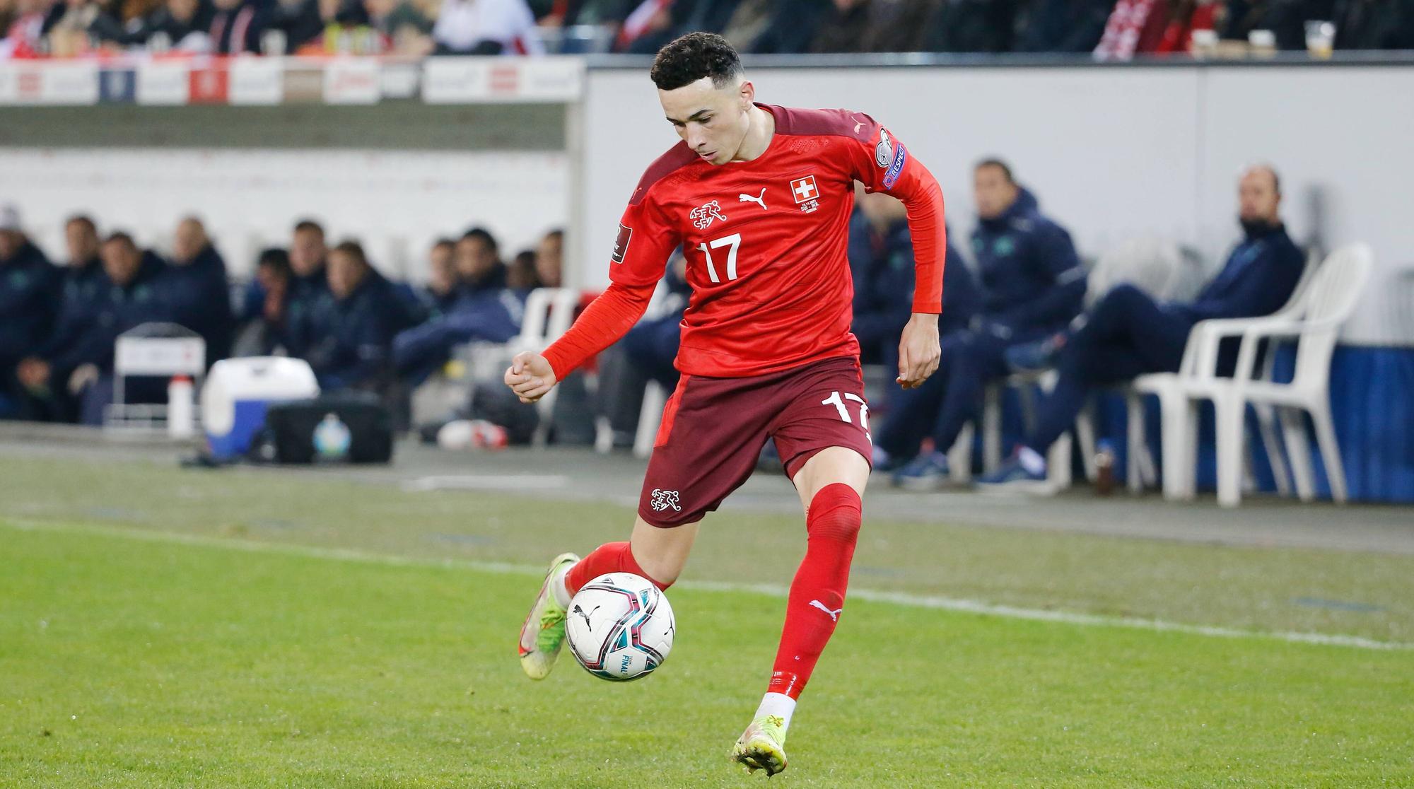 Ruben Vargas am Ball
