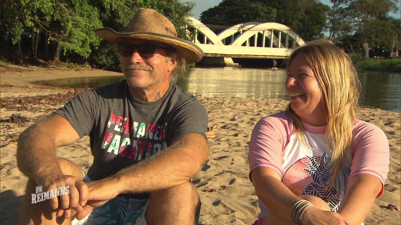 Die Reimanns: Manu Reimann in einer TV-Szene von Ende 2018 mit Mann Konny
