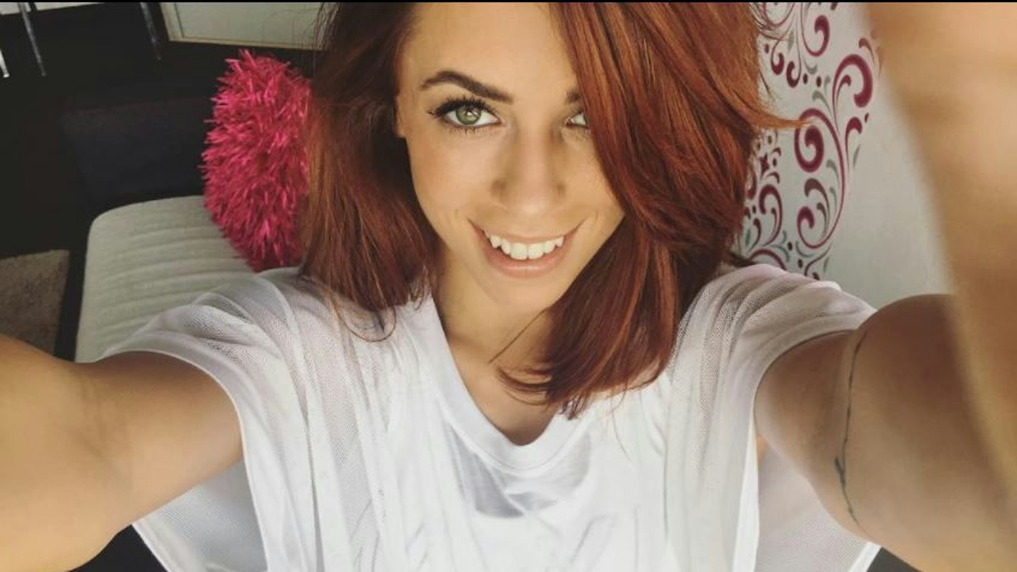 Das Selfie postete Vanessa Mai am 2. Juni 2017 auf ihrem Instagram-Account.