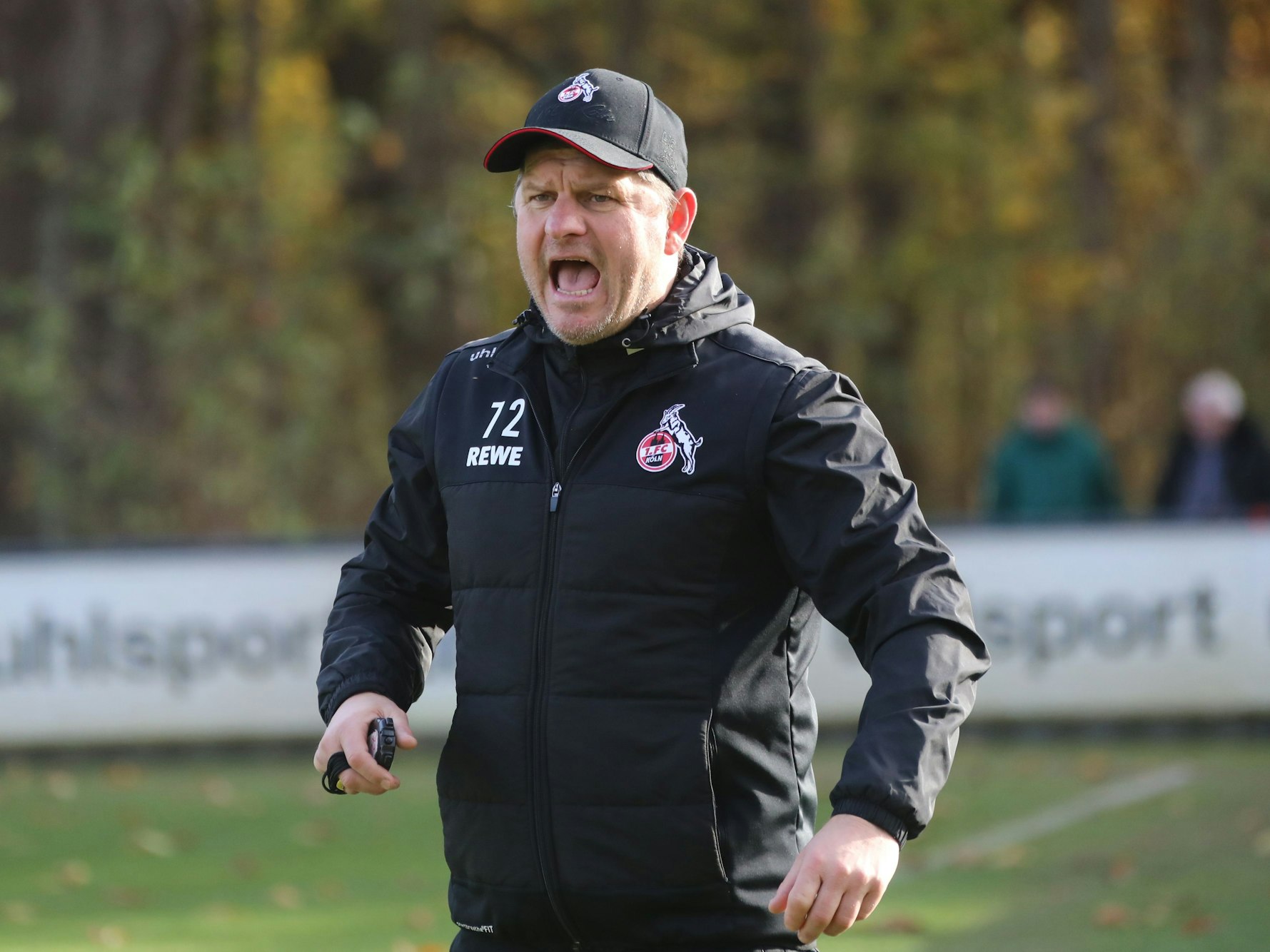 Steffen Baumgart im Training des 1. FC Köln
