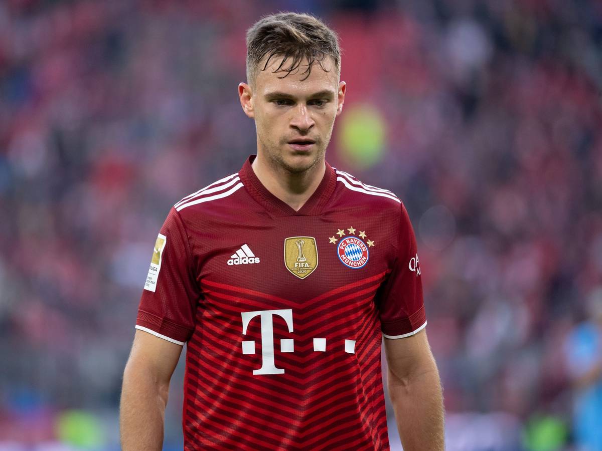 Joshua Kimmich von München in Aktion.