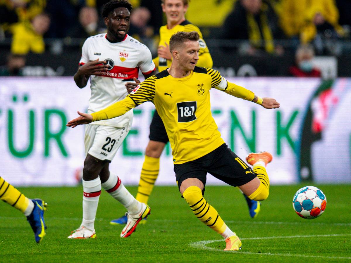 Marco Reus am Ball