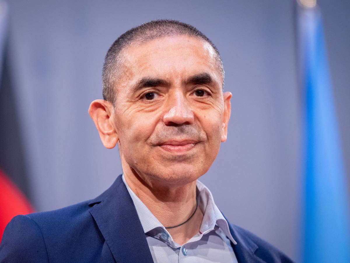 Biontech-Unternehmensgründer Ugur Sahin am 27. August 2021 auf einer Veranstaltung in der Barenboim-Said-Akademie.