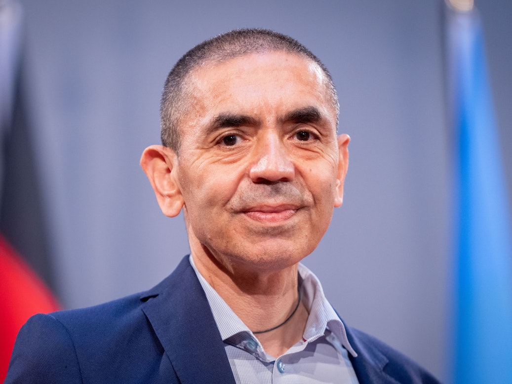 Biontech-Unternehmensgründer Ugur Sahin am 27. August 2021 auf einer Veranstaltung in der Barenboim-Said-Akademie.