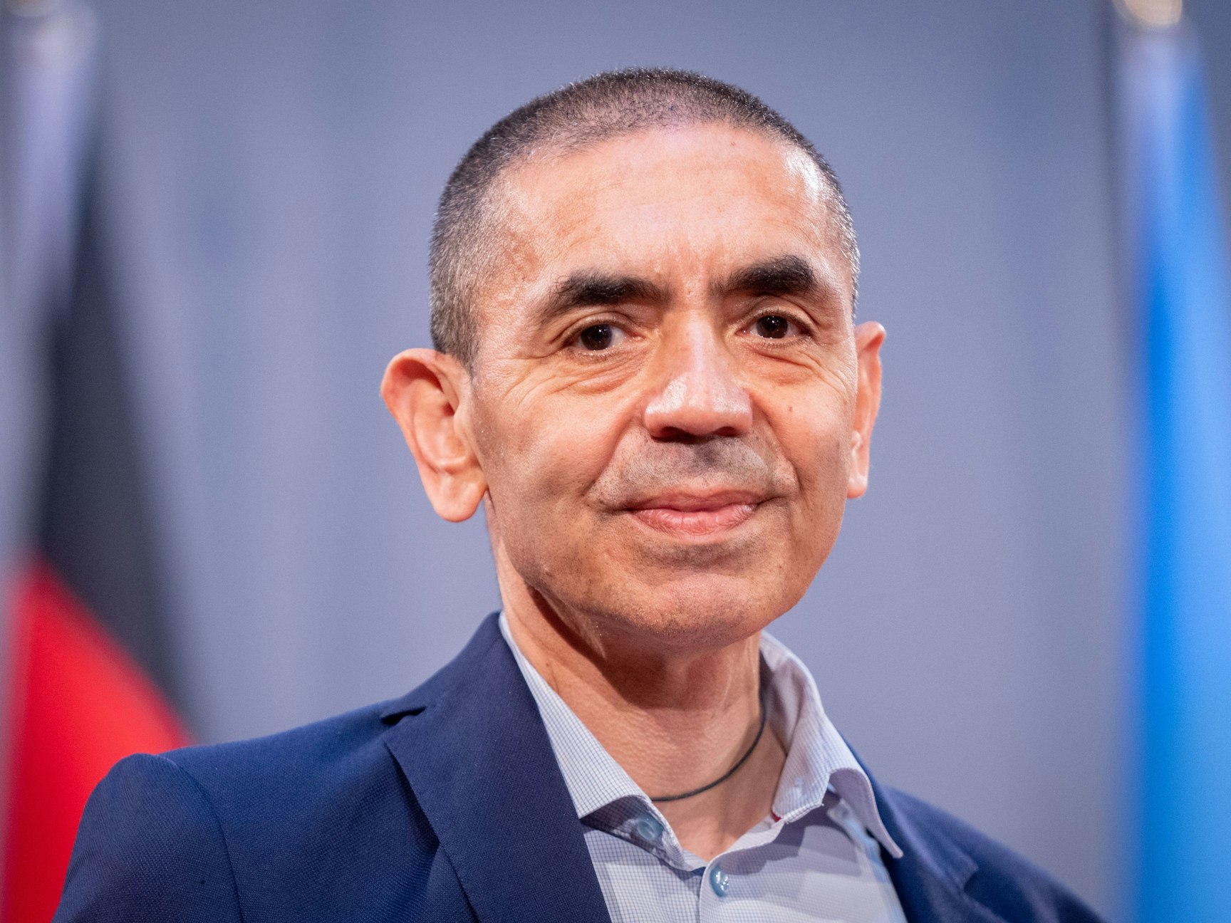 Biontech-Unternehmensgründer Ugur Sahin am 27. August 2021 auf einer Veranstaltung in der Barenboim-Said-Akademie.