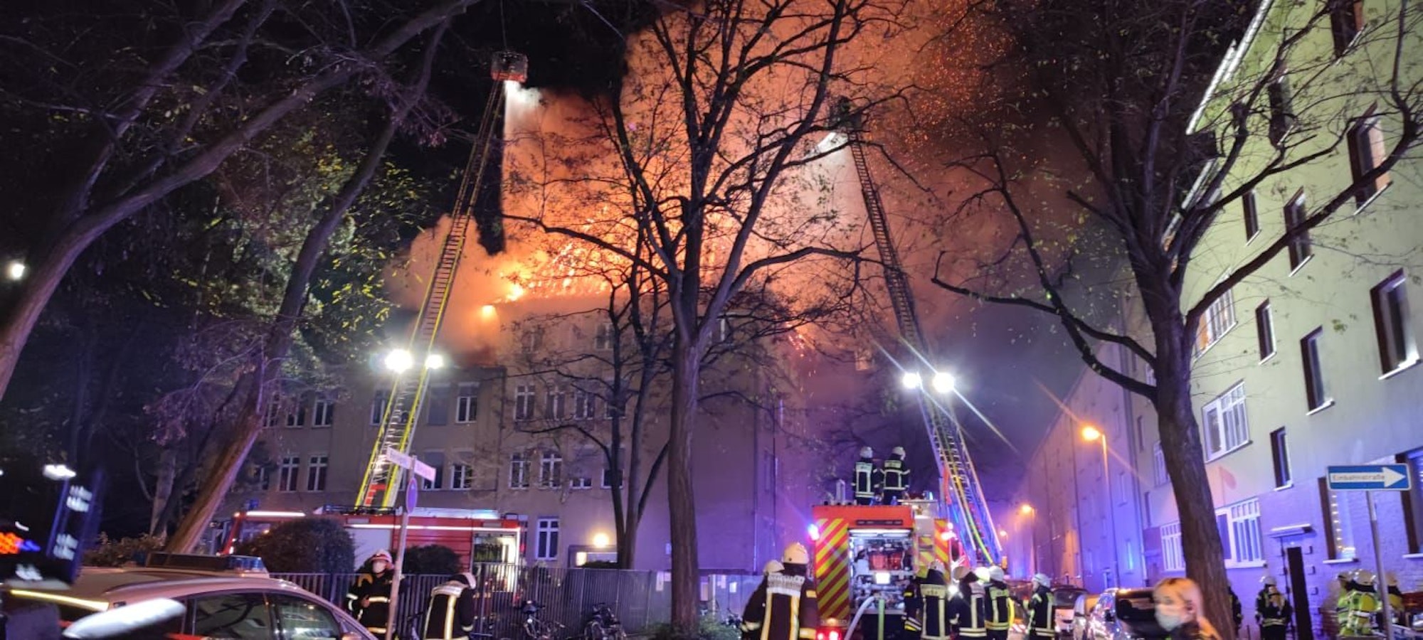 Feuerwehreinsatz an der Astrid-Lindgren-Schule
