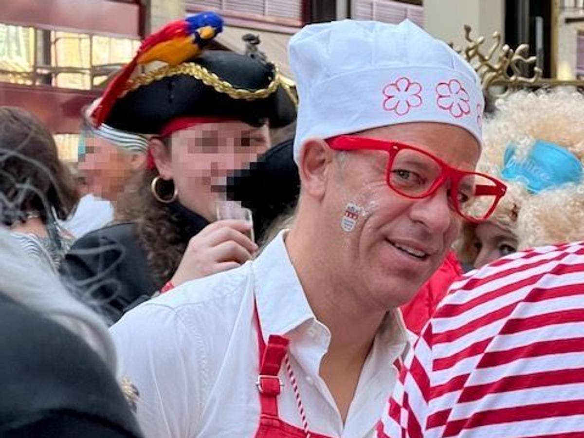 Markus Anfang bei einer Karnevalsveranstaltung am 11. November 2021.