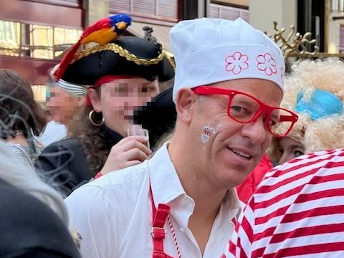 Markus Anfang bei einer Karnevalsveranstaltung am 11. November 2021.