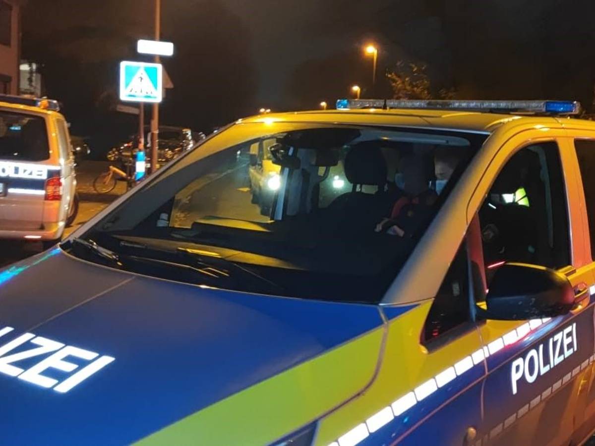 Polizei mit zahlreichen Kräften im Einsatz