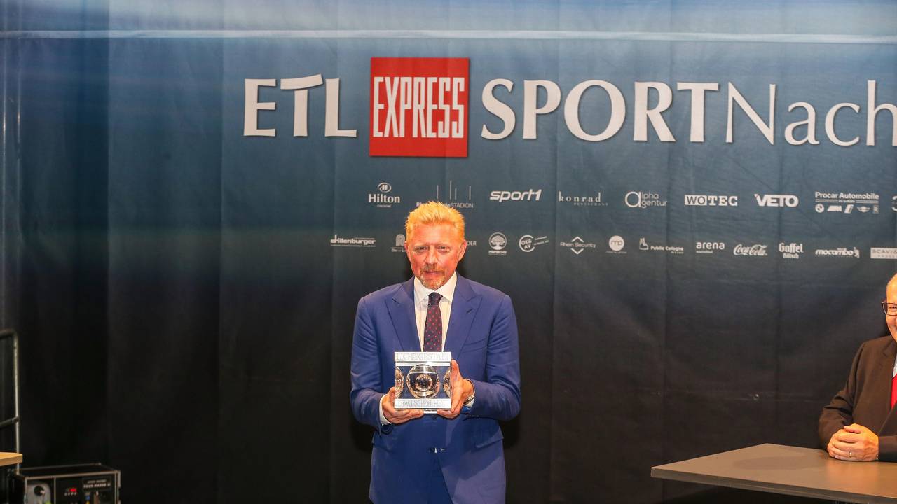 Boris Becker bei der ETL-EXPRESS-Sportnacht 2016.