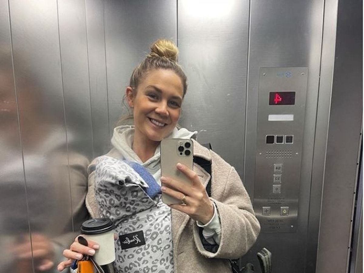 Alina Merkau, Moderatorin des Sat.1-"Frühstücksfernsehen!" auf einem Selfie vom 4. November 2021
Screenshot zur Berichterstattung erstellt.
Foto: Instagram/alinamerkau