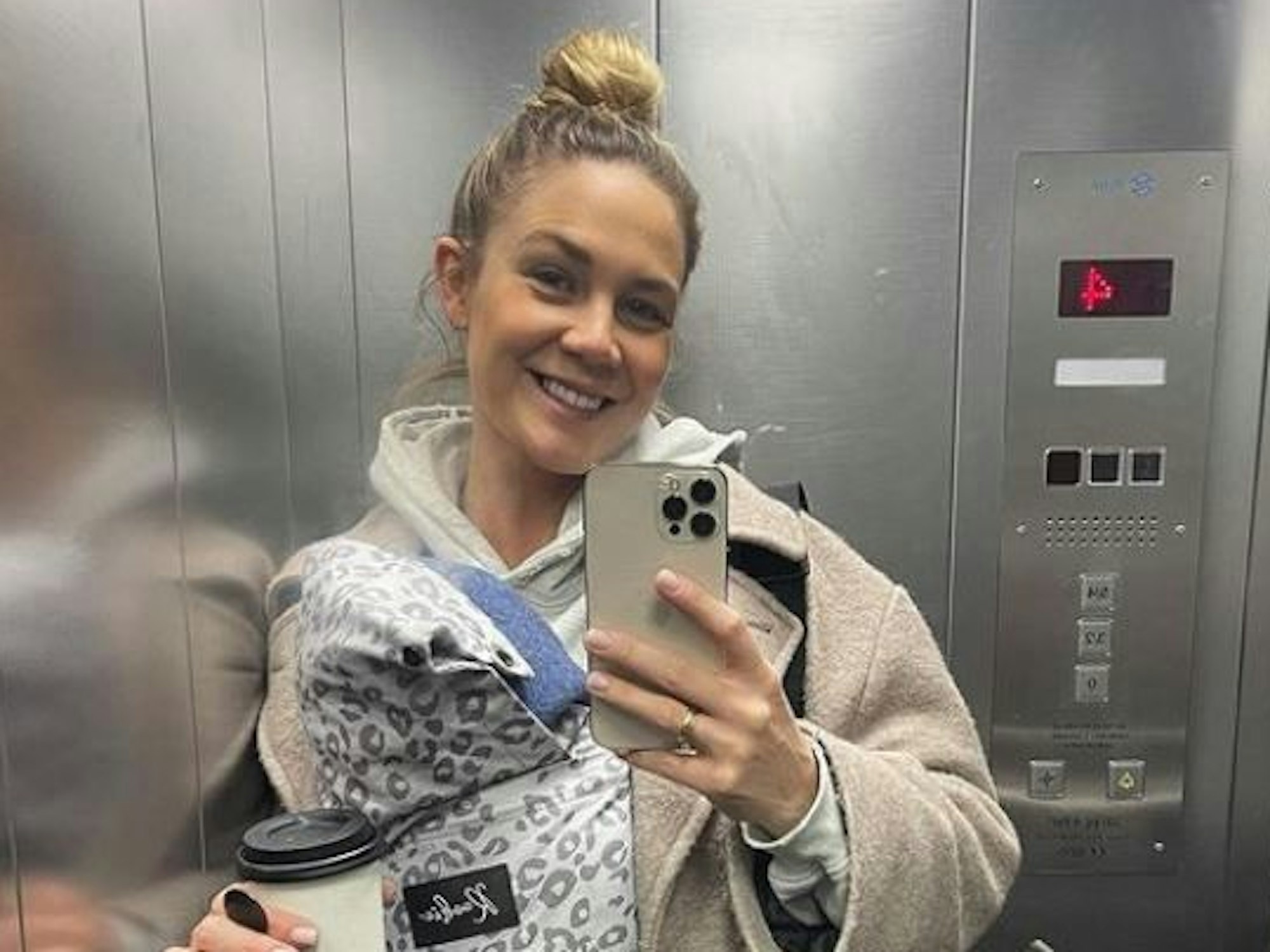 Alina Merkau, Moderatorin des Sat.1-„Frühstücksfernsehen!“, kommt bald aus der Babypause wieder.