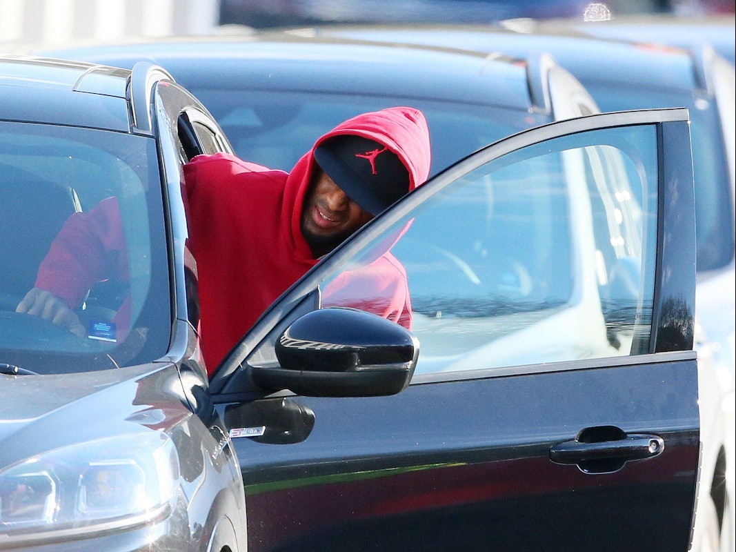 Anthony Modeste steigt in sein Auto
