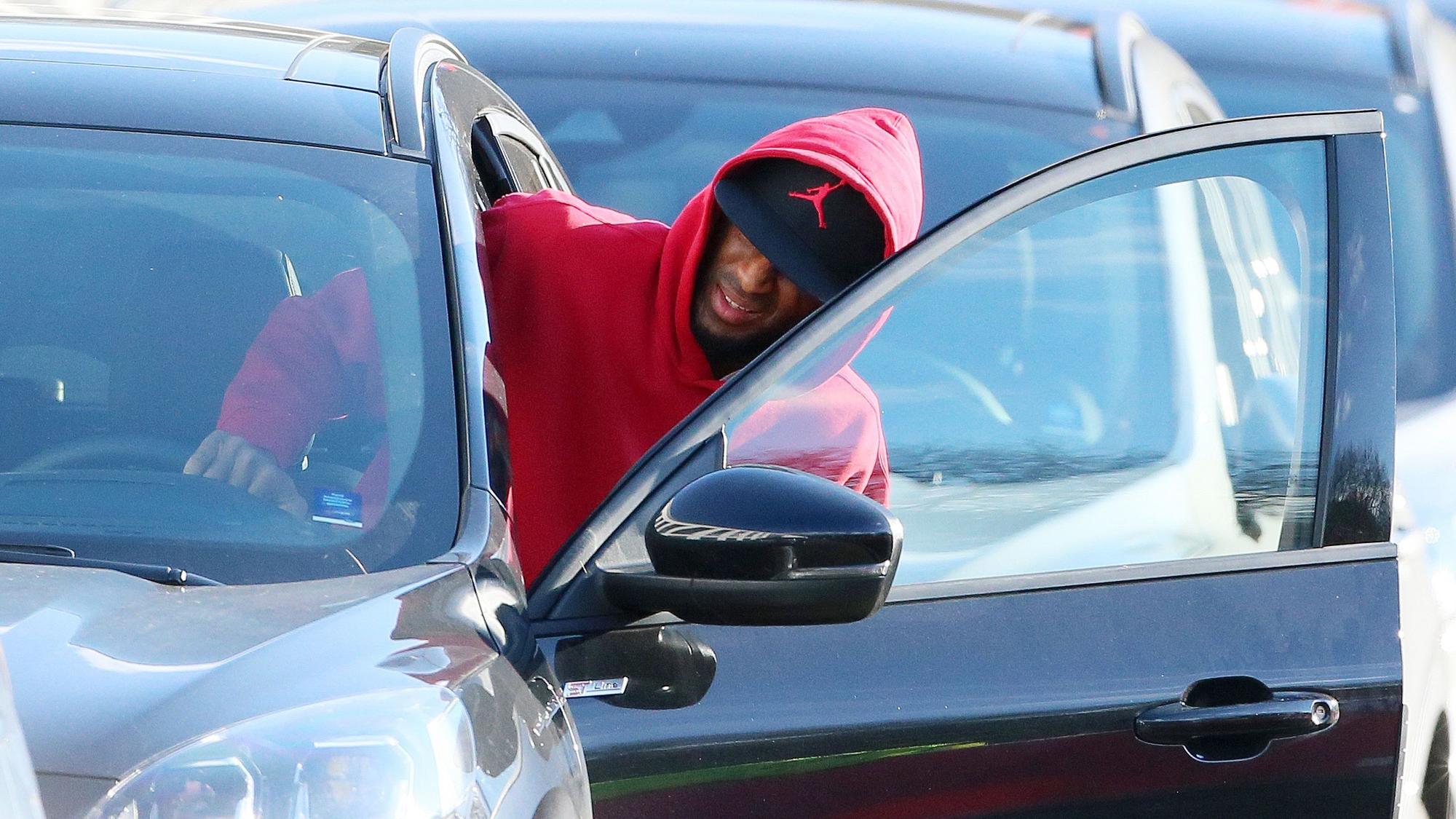 Anthony Modeste steigt in sein Auto