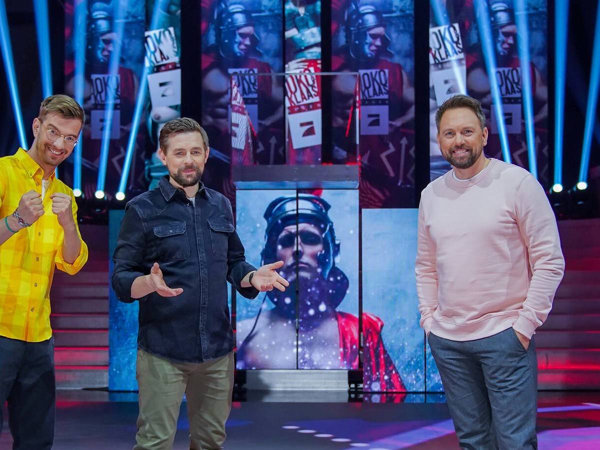 Joko und Klaas im Studio gegen ProSieben auf einem Foto vom 17. November 2021.