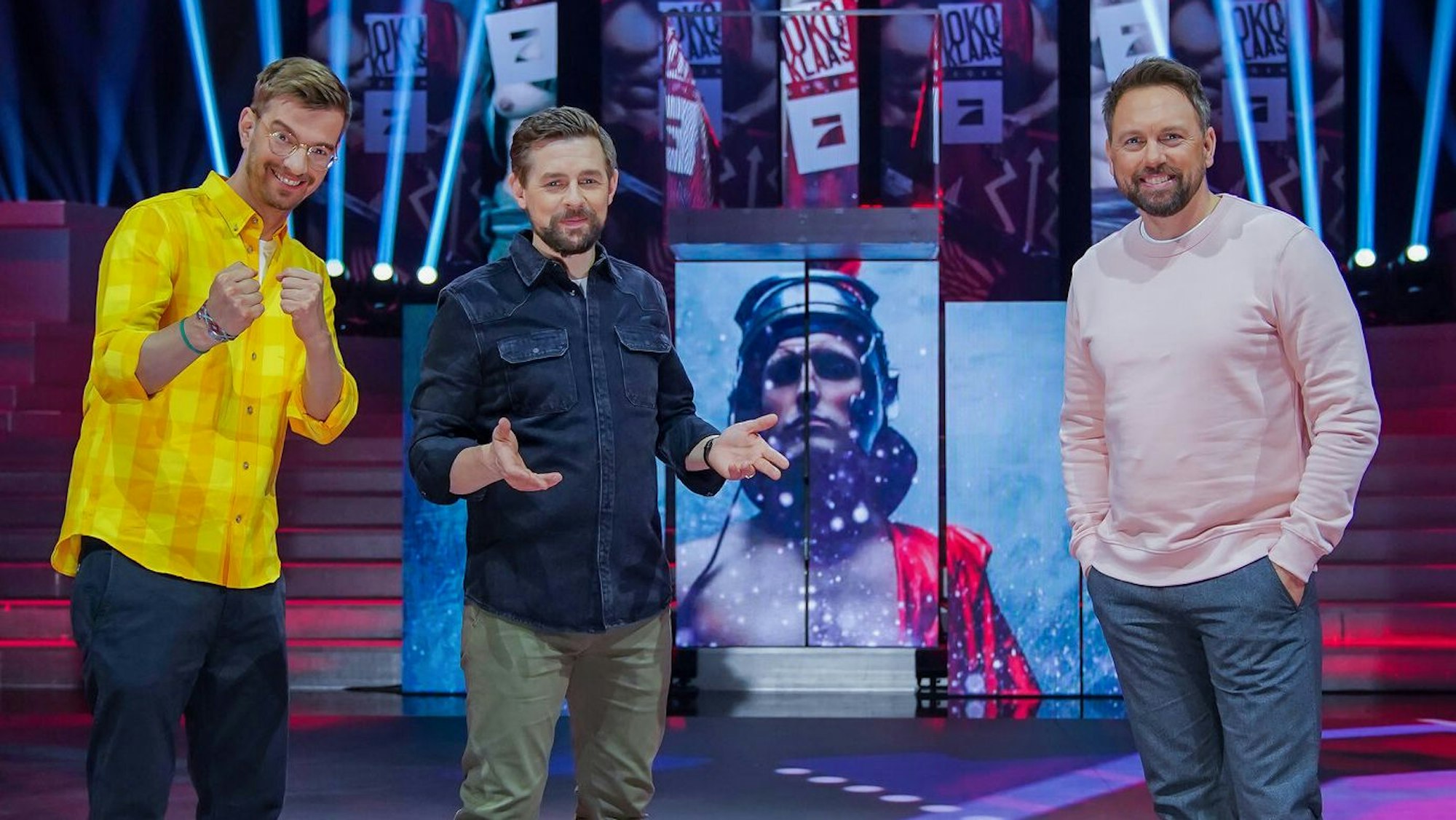 Joko und Klaas im Studio gegen ProSieben auf einem Foto vom 17. November 2021.