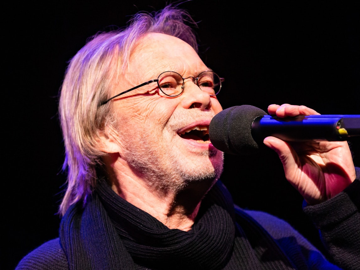 Der Sänger und Schauspieler Volker Lechtenbrink probt am 22.02.2019 im St. Pauli Theater seinen Soloabend "Kommen Sie ruhig rein".