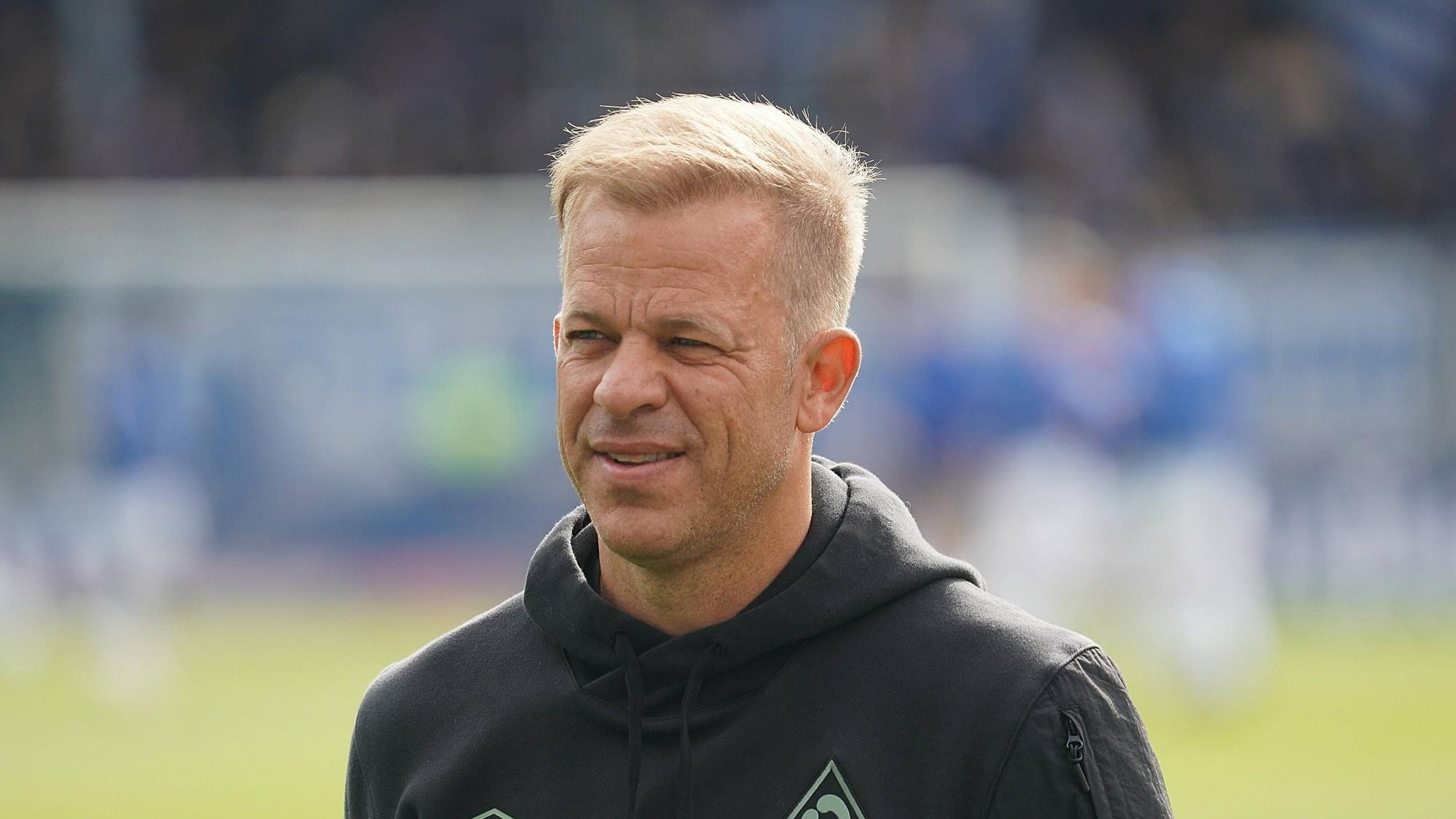 Markus Anfang beim Spiel in Darmstadt