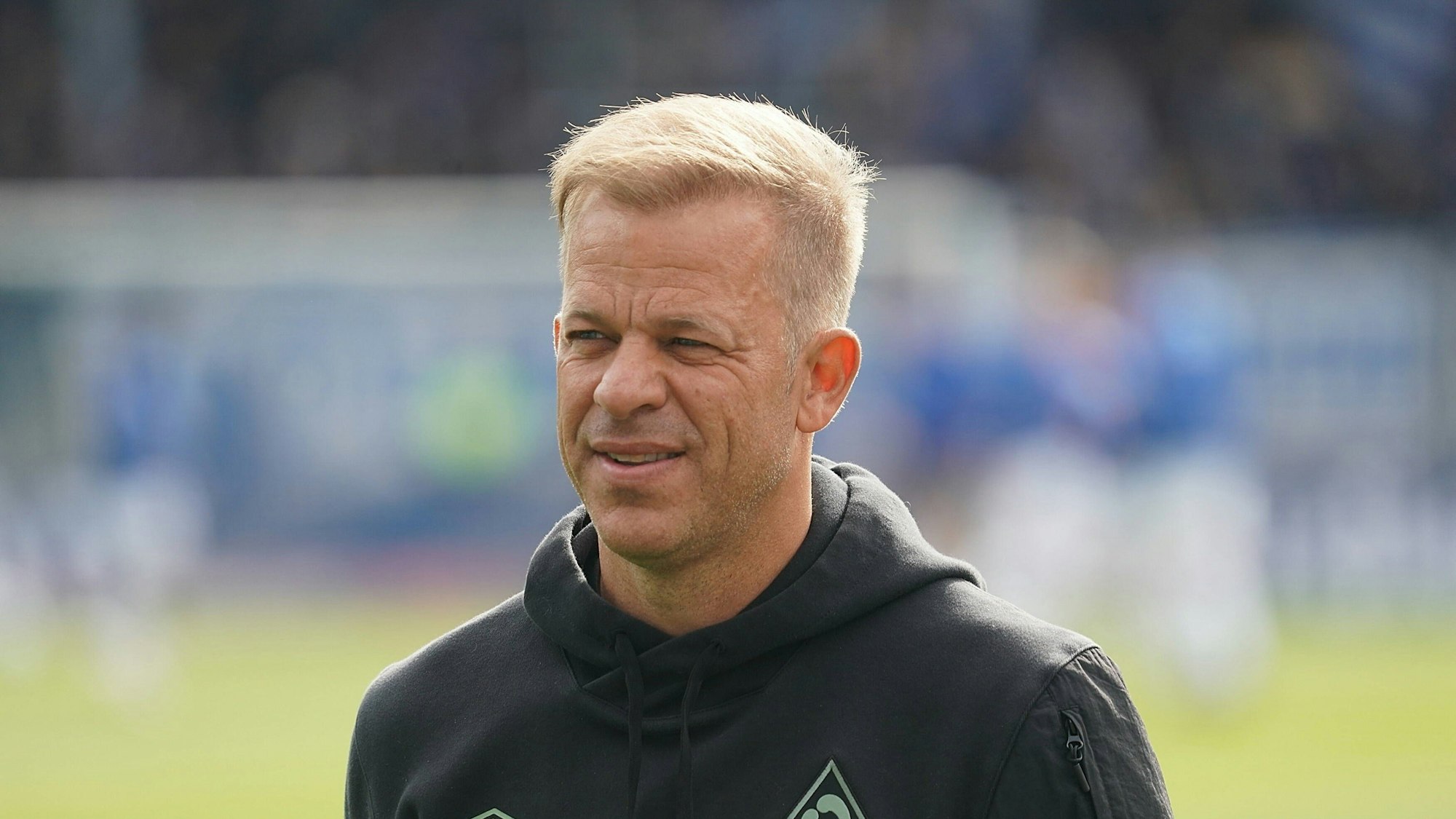 Markus Anfang beim Spiel in Darmstadt