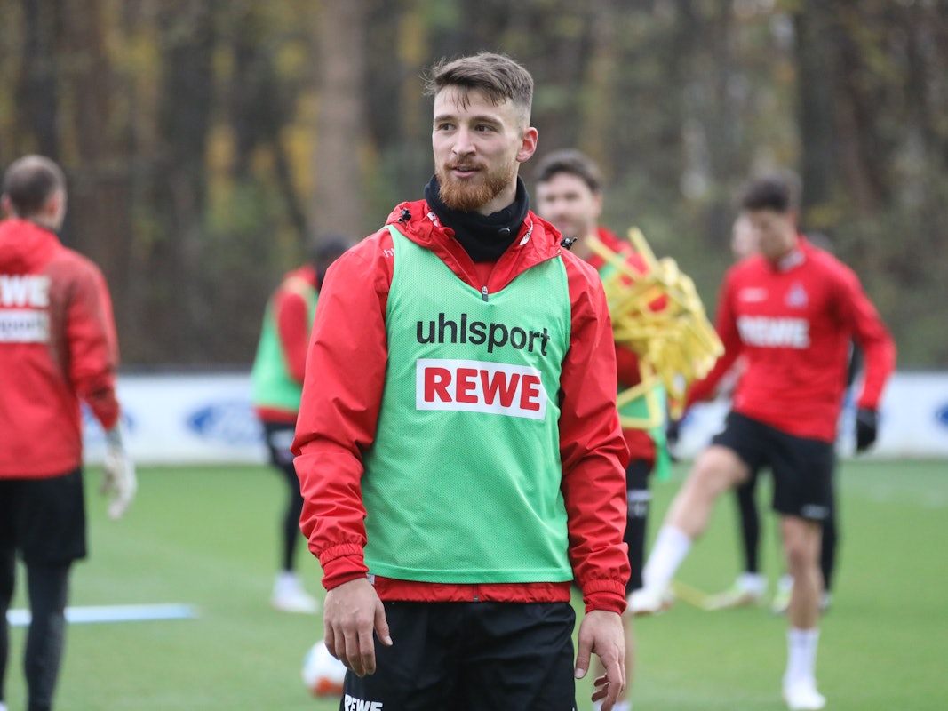 Salih Özcan trainiert beim 1. FC Köln.