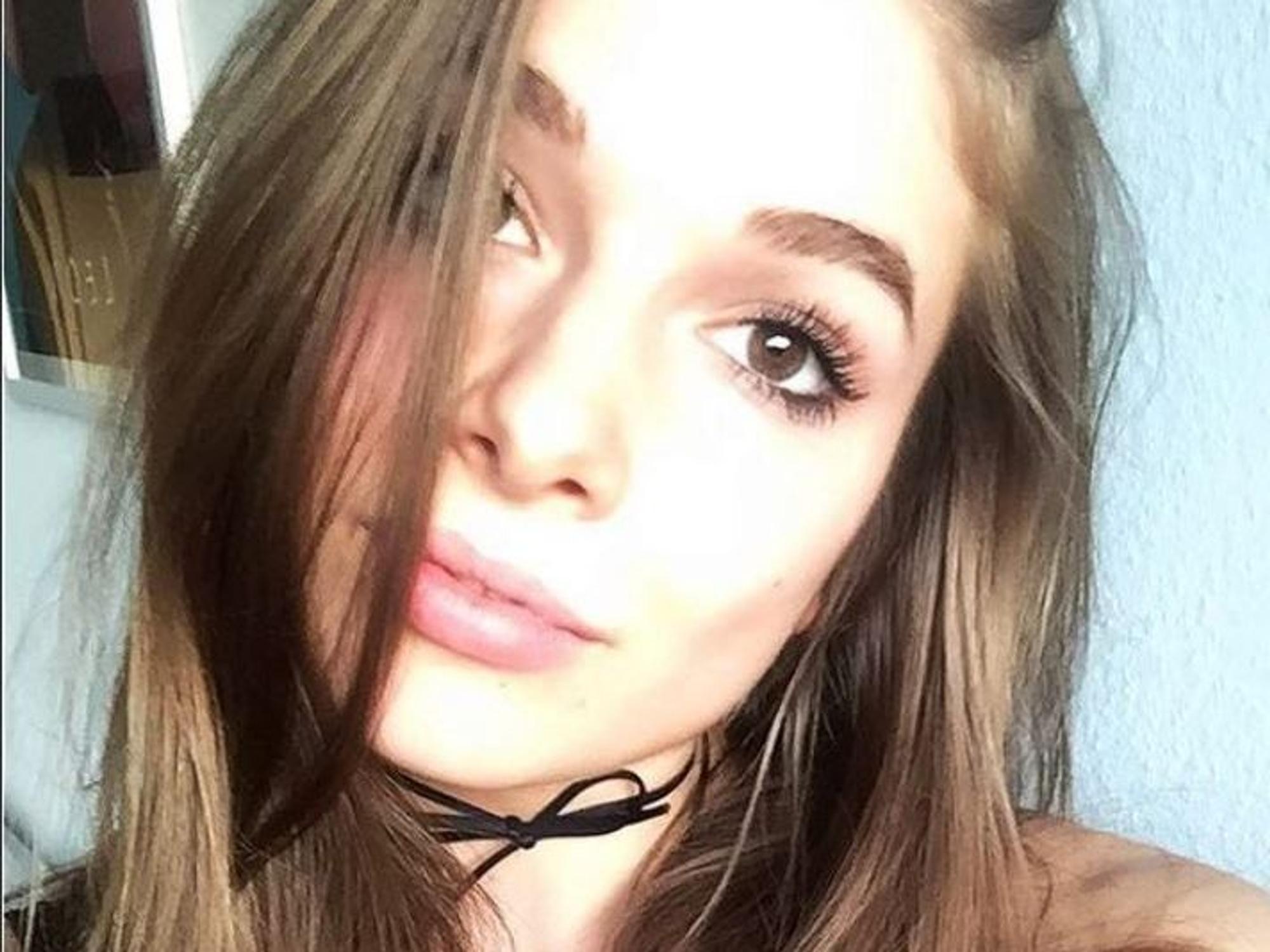 Lola Weippert auf einem Instagram-Selfie.
