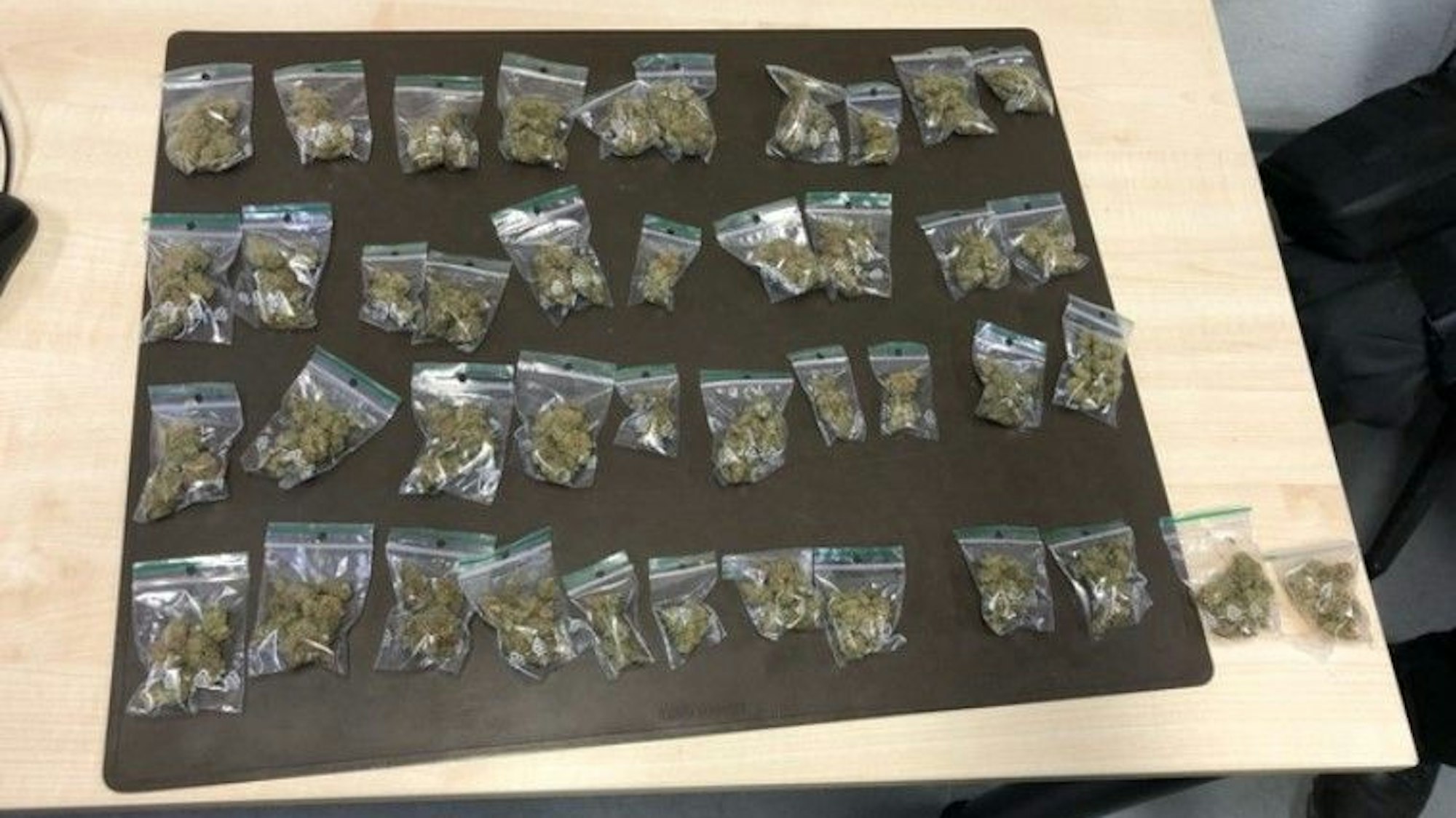 Marihuana-Fund im Briefkasten in Köln-Finkenberg