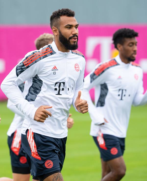 Eric Maxim Choupo-Moting im Training beim FC Bayern.