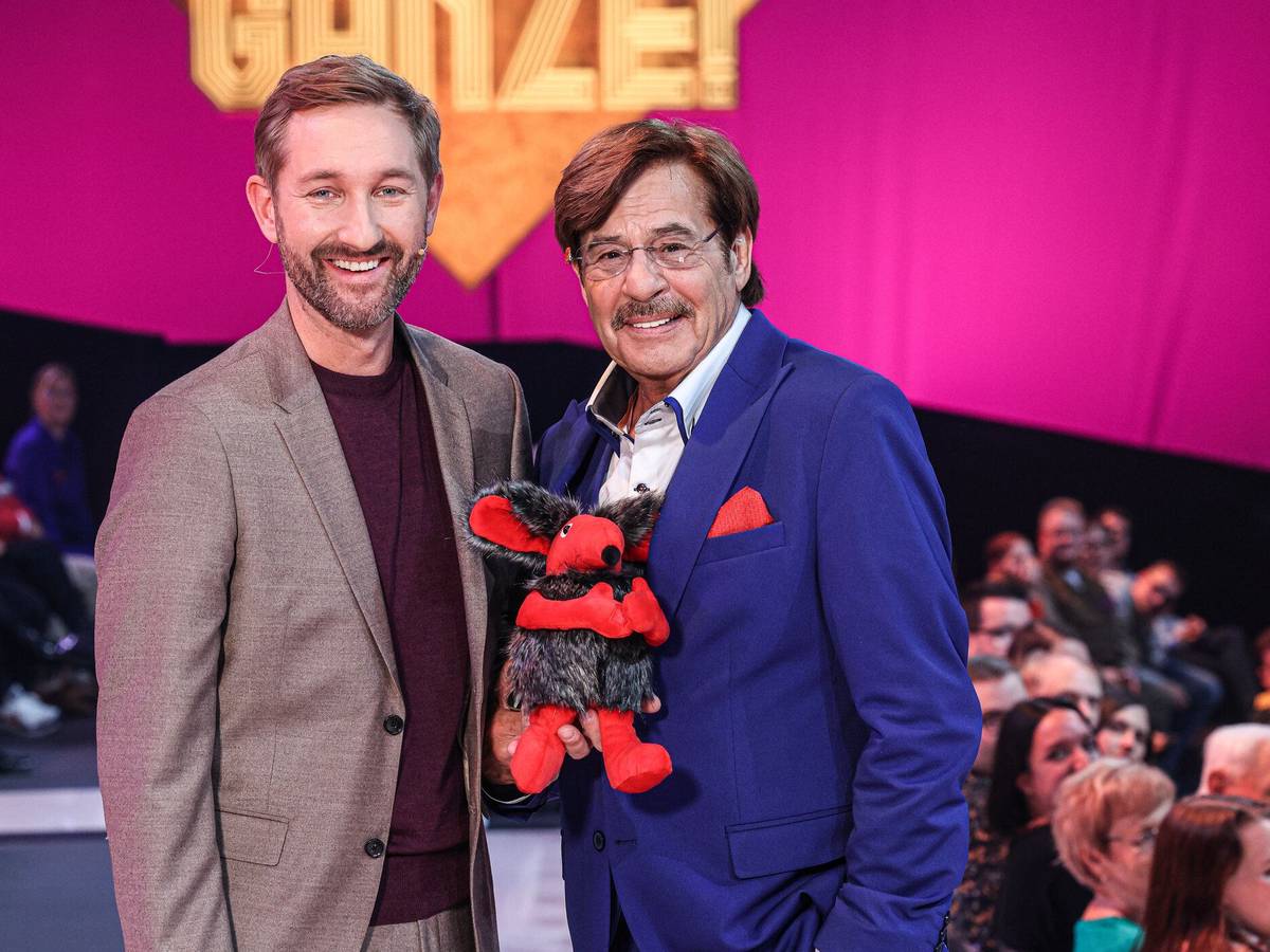 Daniel Boschmann (links) und Jörg Draeger präsentieren gemeinsam die Neuauflage der Kultspielshow „Geh aufs Ganze!“.