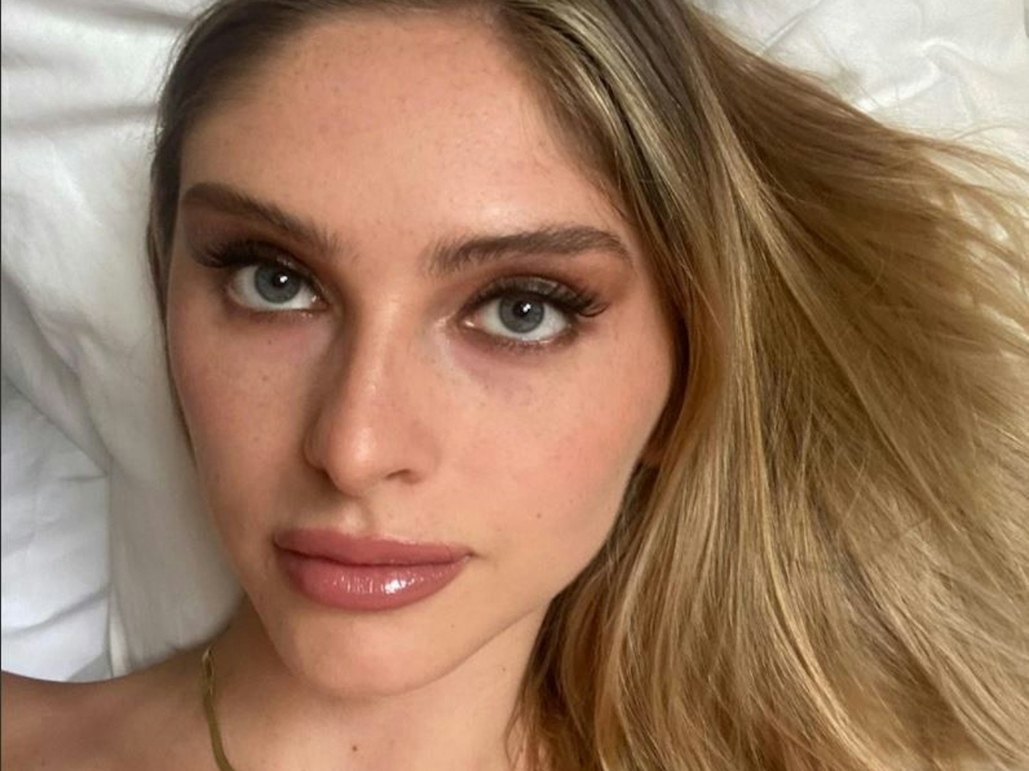 Das Model Anna Gantt postete jetzt auf TikTok ein erschütterndes Video. Unser Foto zeigt ein Instagram-Selfie, das die 22-Jährige am 19. Juni 2021 zeigt.