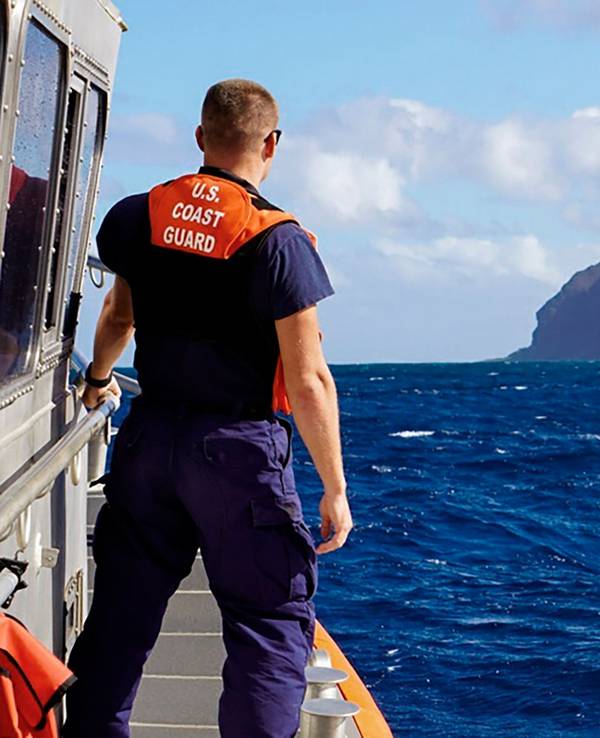Das von der U.S. Coast Guard zur Verfügung gestellte Foto zeigt einen Kutter der U.S. Coast Guard.