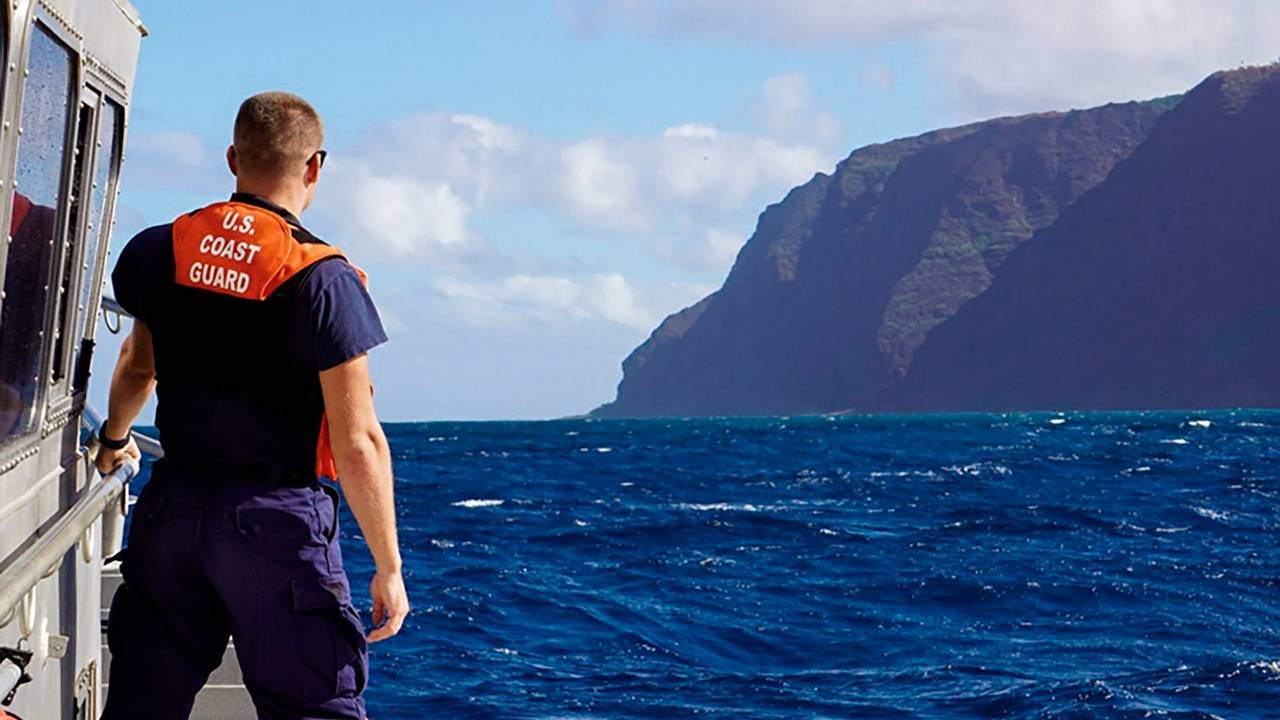 Das von der U.S. Coast Guard zur Verfügung gestellte Foto zeigt einen Kutter der U.S. Coast Guard.