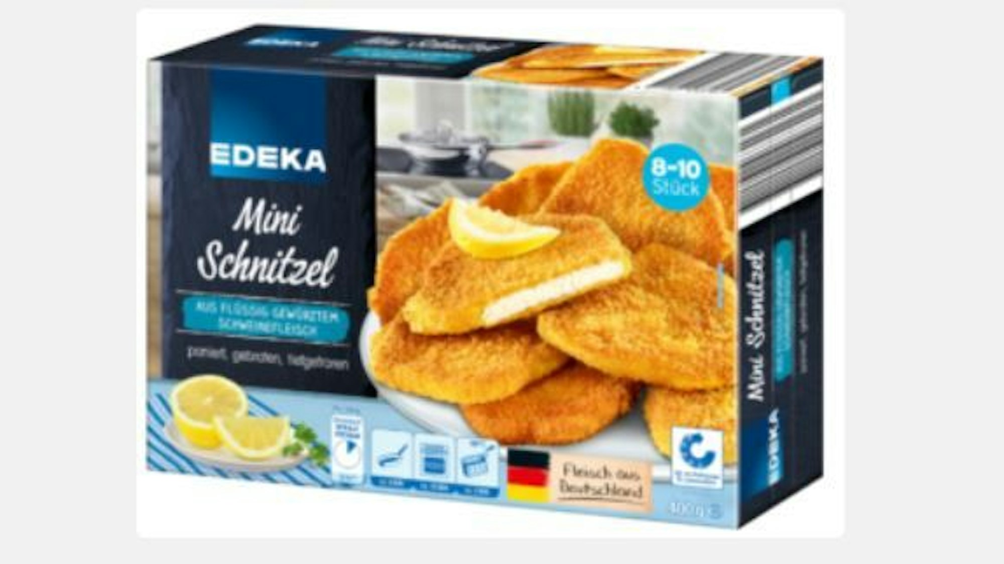 Mini Schnitzel von Edeka werden zurückgerufen, Stand: 25.11.2021
Foto: Tillmans Convenience GmbH/Edeka