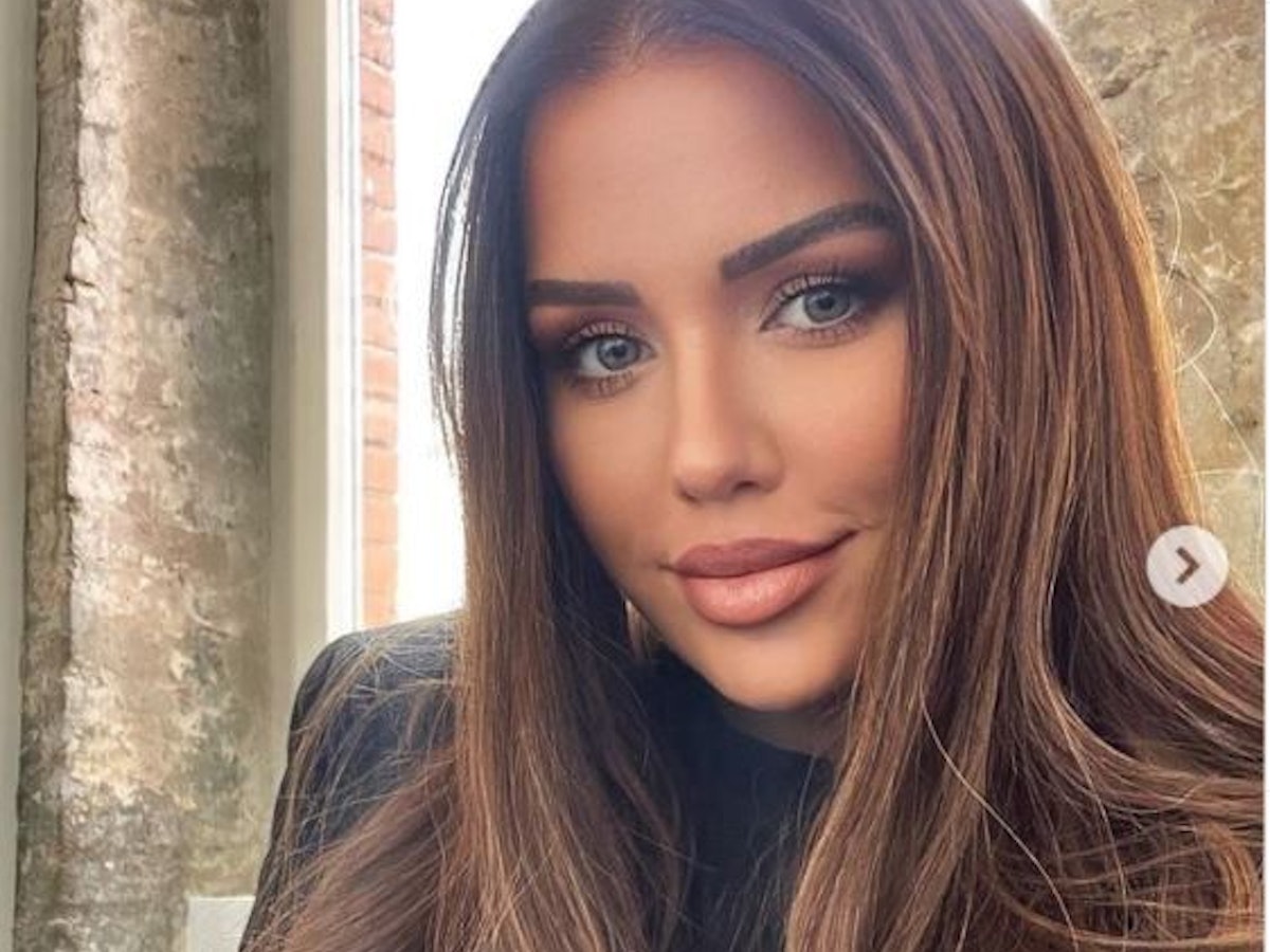 Kim Gloss auf einem Selfie, dass sie am 28. September 2021 auf Instagram hochgeladen hat.