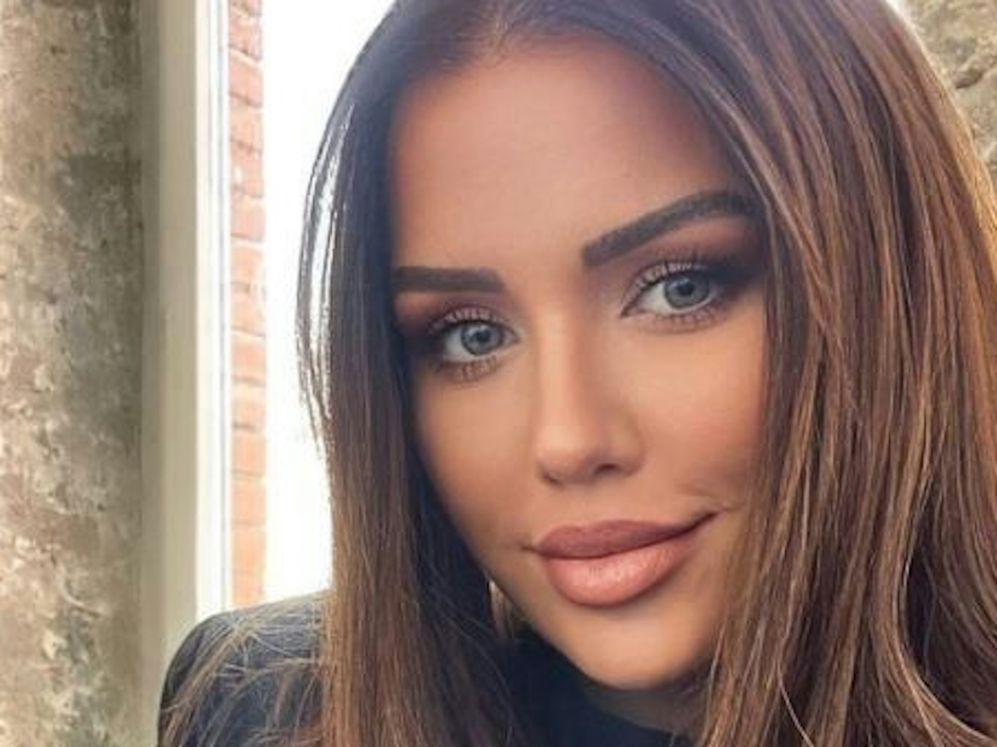 Kim Gloss auf einem Selfie, dass sie am 28. September 2021 auf Instagram hochgeladen hat.