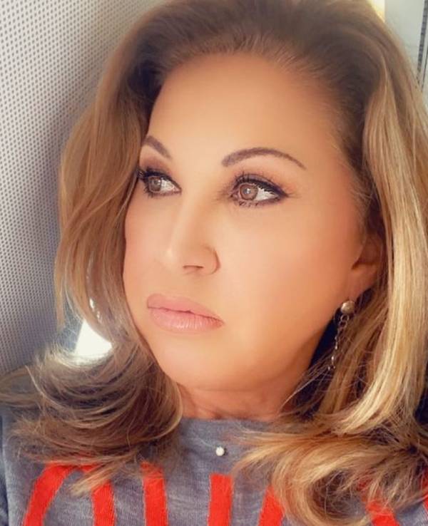 Das Selfie hat Carmen Geiss am 20. März 2021 auf ihrem Instagram-Account veröffentlicht.