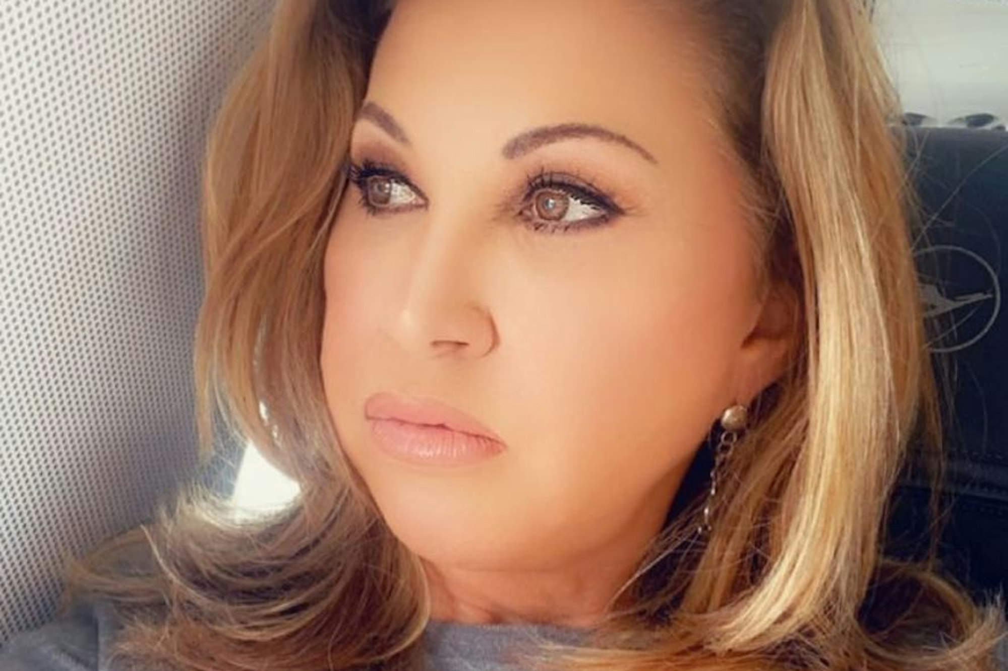 Das Selfie hat Carmen Geiss am 20. März 2021 auf ihrem Instagram-Account veröffentlicht.