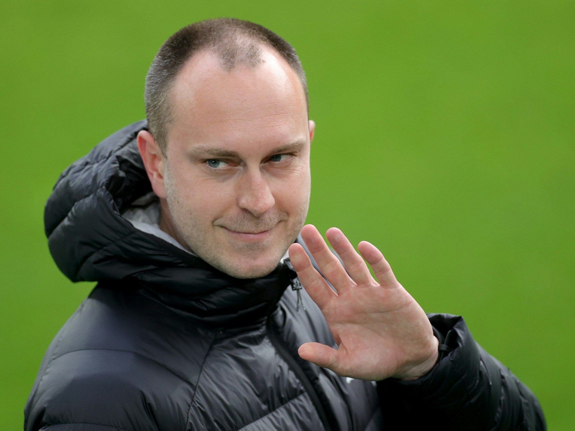 Ex-Kiel-Coach Ole Werner beim DFB-Pokal-Halbfinale in Dortmund im Signal Iduna Park