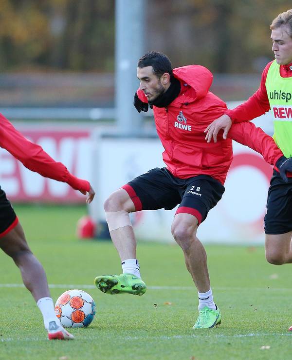 Ellyes Skhiri im Training des 1. FC Köln