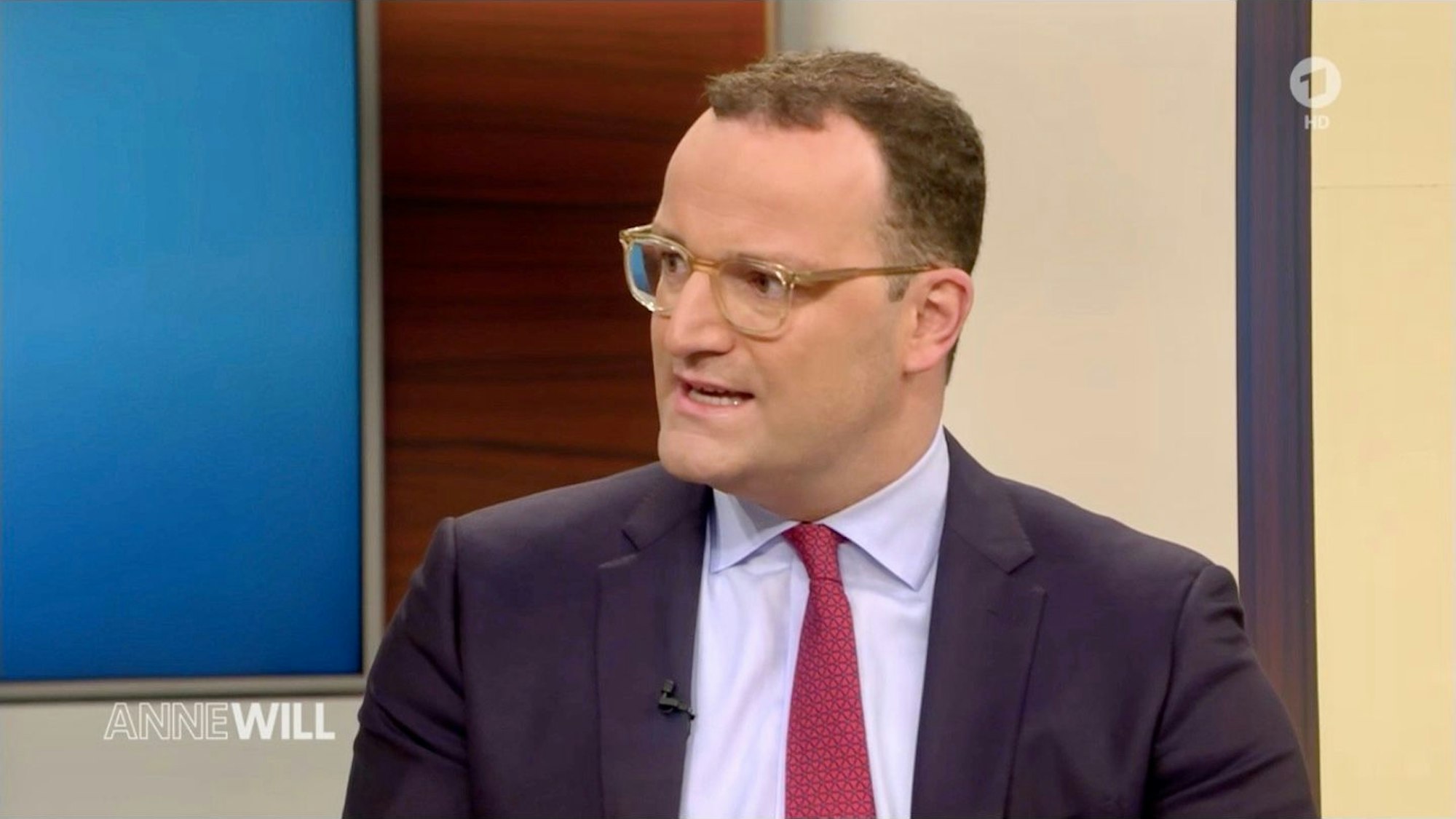 Der geschäftsführende Bundesgesundheitsminister Jens Spahn (CDU) räumt bei „Anne Will“ am 28. November Fehler ein.
