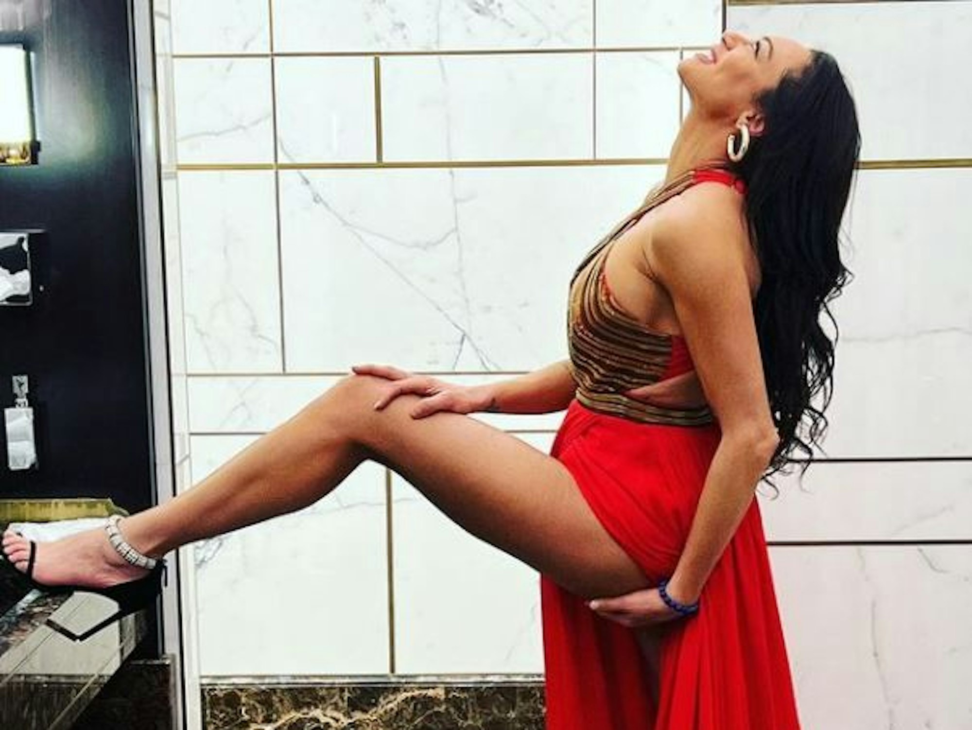 Model Lilly Becker zeigt sich auf einem Foto, das sie am 27. November 2021 auf ihrem Instagram-Profil postete, in heißer Pose.
Screenshot zur Berichterstattung erstellt.
Foto: Instagram/lillybeckerofficial