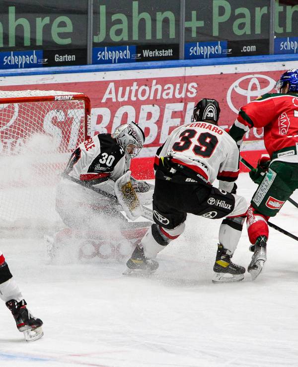 DEL: Augsburger Panther gegen Kölner Haie.