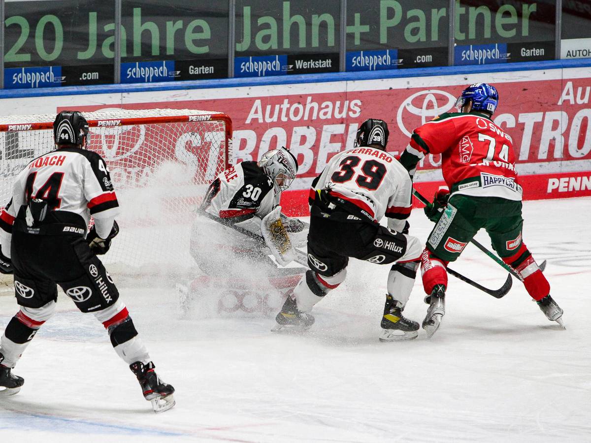 DEL: Augsburger Panther gegen Kölner Haie.