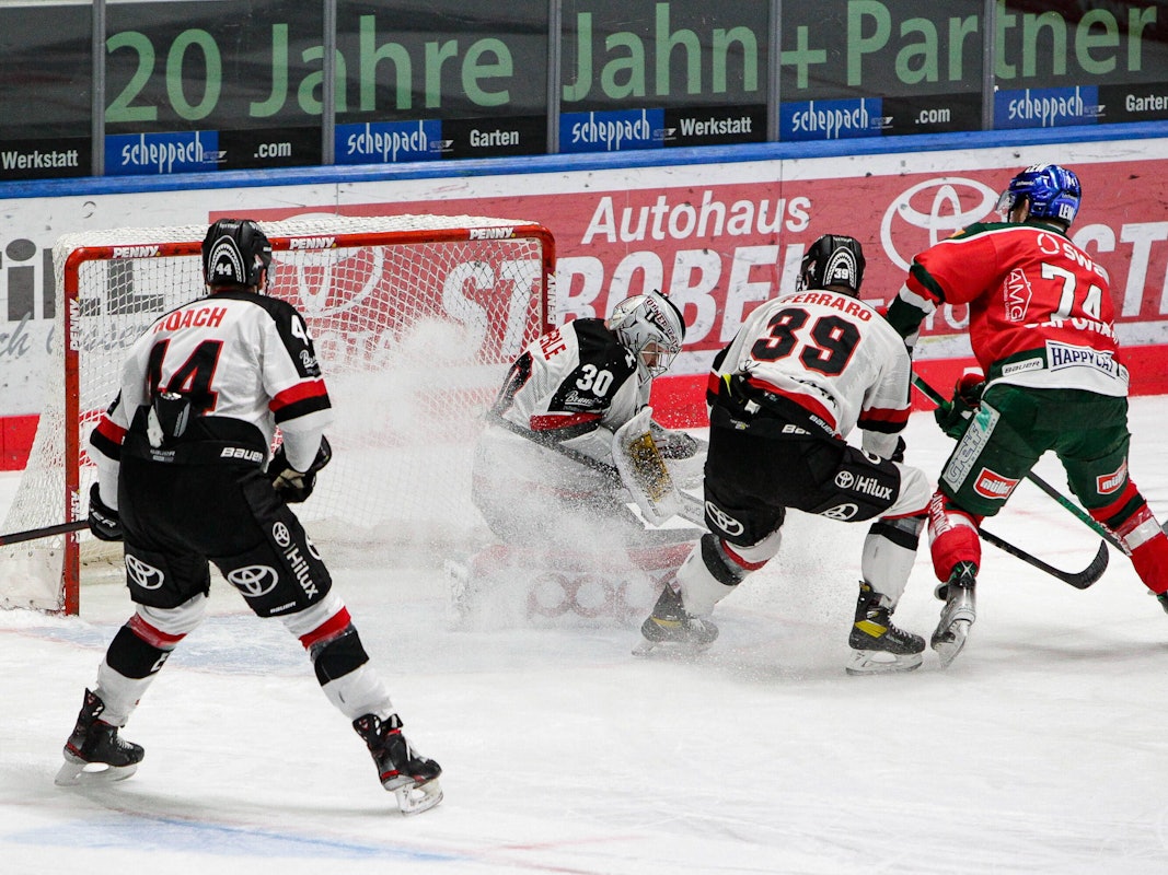 DEL: Augsburger Panther gegen Kölner Haie.
