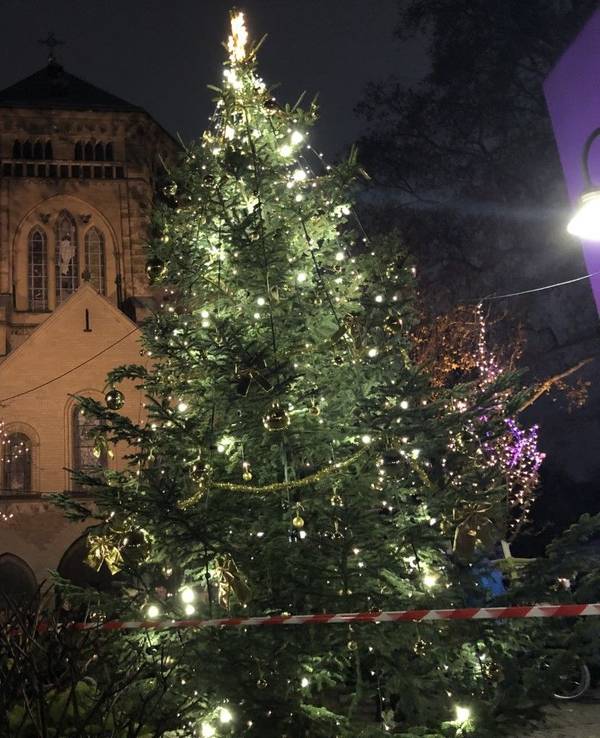 Weihnachtsbaum-Segnung am 28.11.2021