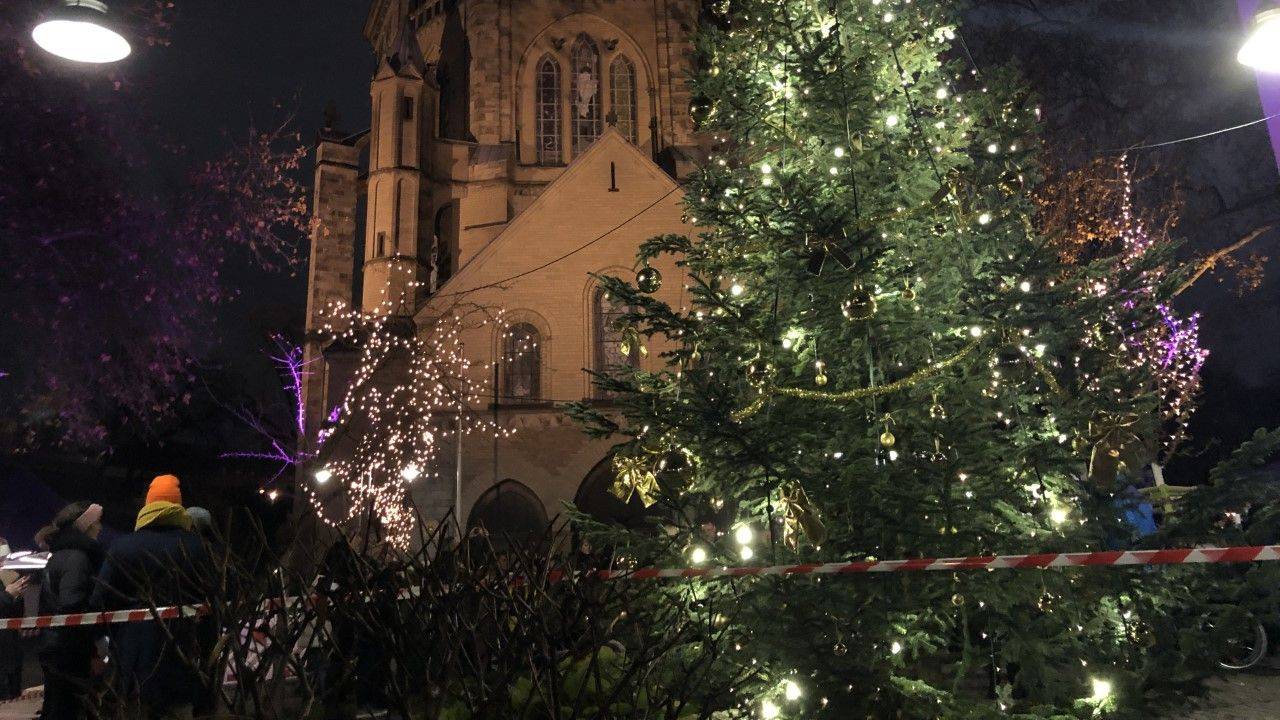 Weihnachtsbaum-Segnung am 28.11.2021