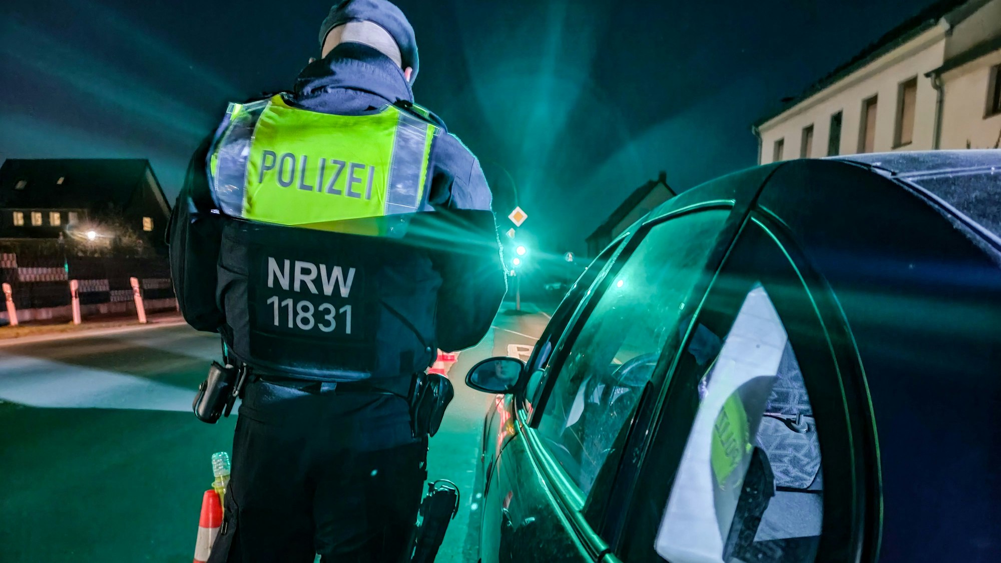 Das Symbolbild vom 27. Februar 2020 zeigt eine Kontrolle der Polizei Recklinghausen.