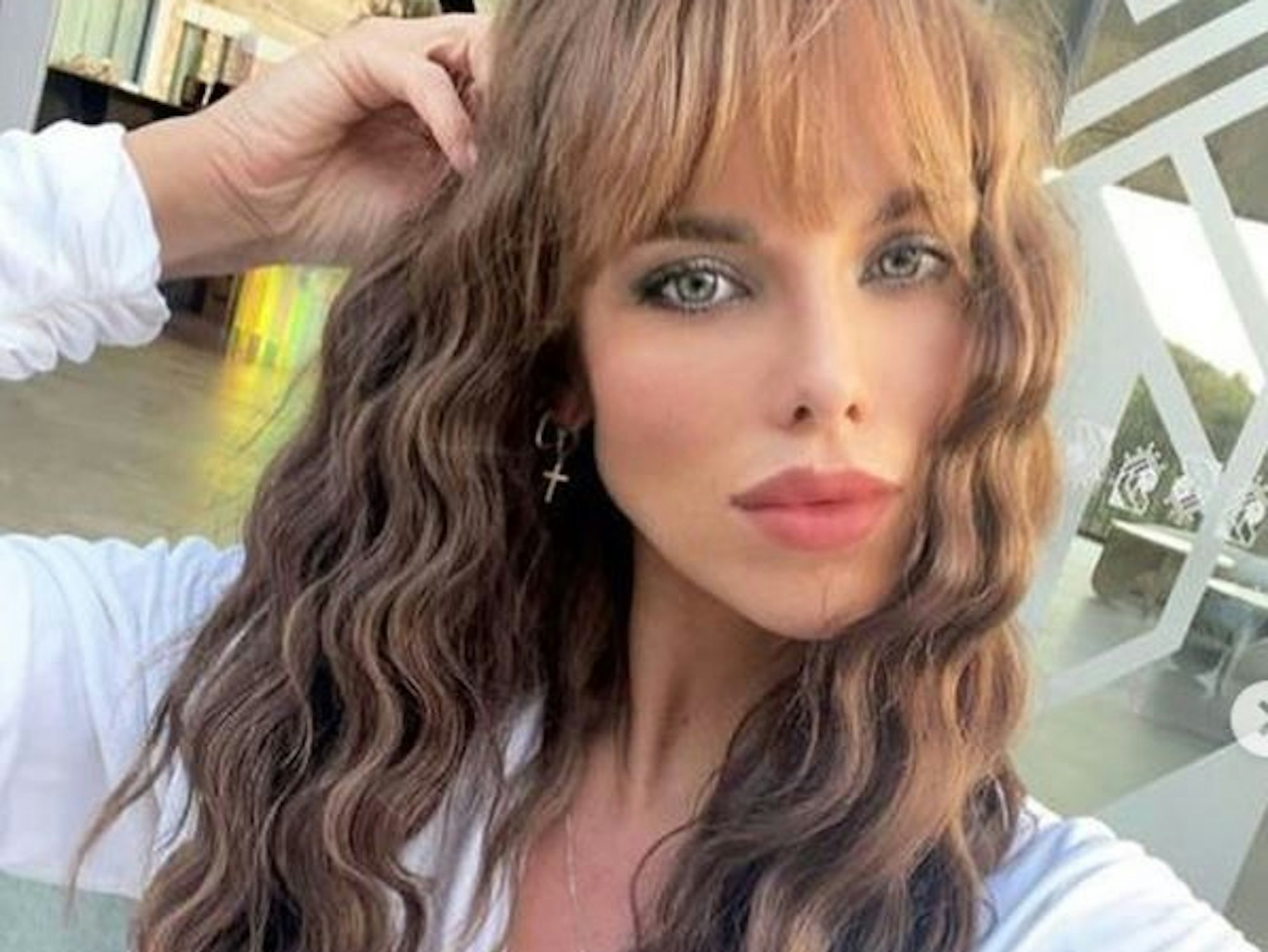 Liliana Matthäus auf einem Selfie, dass sie am 29. August auf Instagram hochgeladen hat