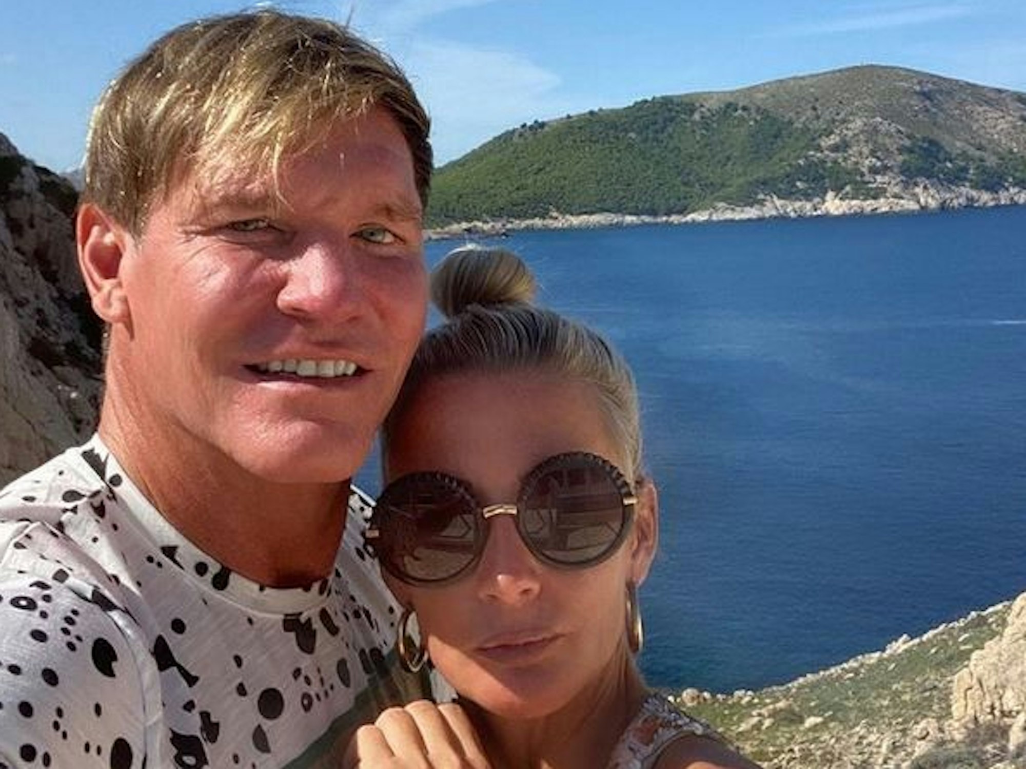 Instagram-Selfie von Steff und seine Peggy, „Goodbye Deutschland“-Paar.
