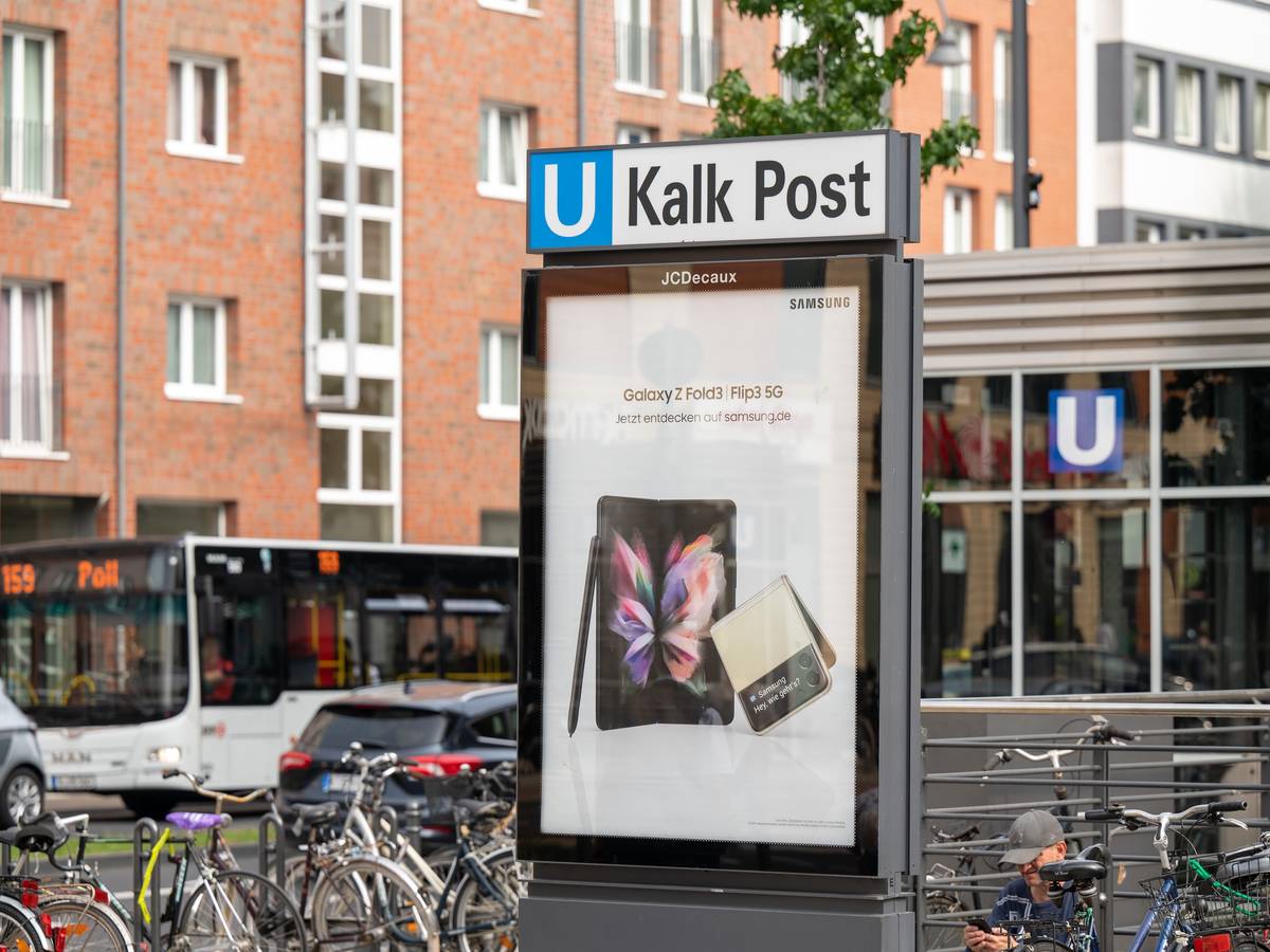 Foto der Haltestelle Kalk Post in Köln