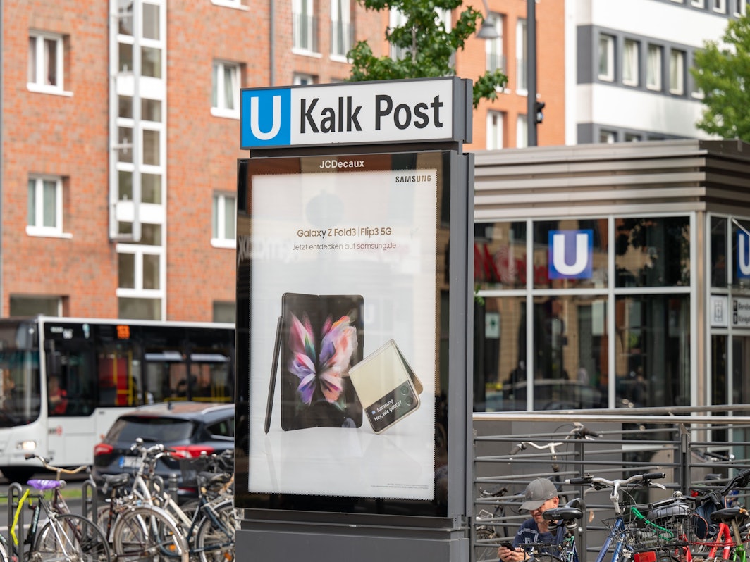 Foto der Haltestelle Kalk Post in Köln